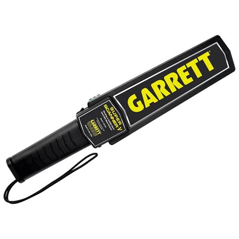 Garrett Super Scanner Hand-Held Metal Detector (S69 391)