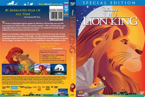 Design of the Week: The Lion King DVD Cover Reimagined - Platt College San Diego