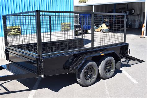 Trailer 10 X 6 Caged Ramp Trailer - Adelaide Trailer Sales