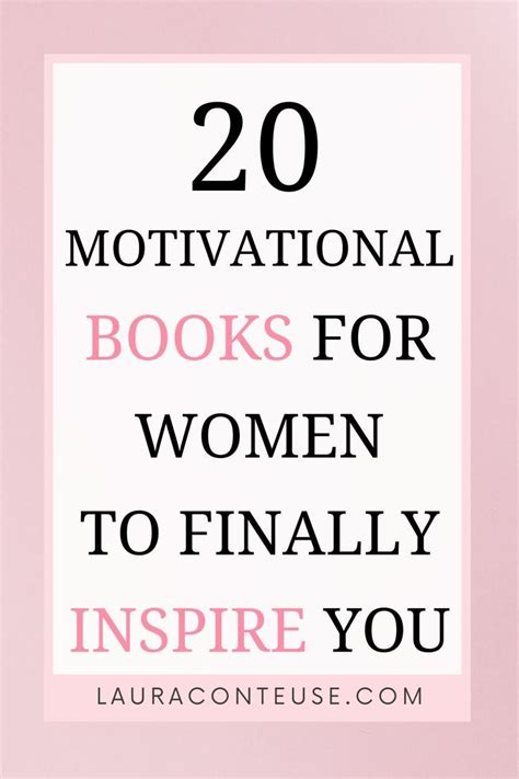 20 Motivational Books For Women To Finally Inspire You | Motivational ...