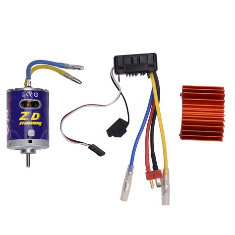 Durable 540 Brushed Motor 45A ESC Set Kit for 1/10 RC Buggy Truggy ...