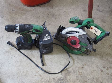 Hitachi Cordless Circular Saw with Battery and Charger Plus Hitachi ...