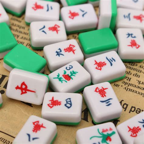 PUZ Mini 144 Mahjong Tile Set Chinese Traditional Game Travel Outdoor Play | 11street Malaysia ...