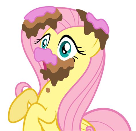 fluttershy caked up - Clip Art Library
