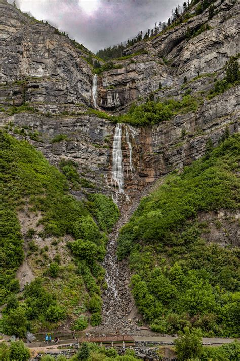 Photo of the Week: Bridal Veil Falls in Provo Canyon, Utah - Gate to Adventures