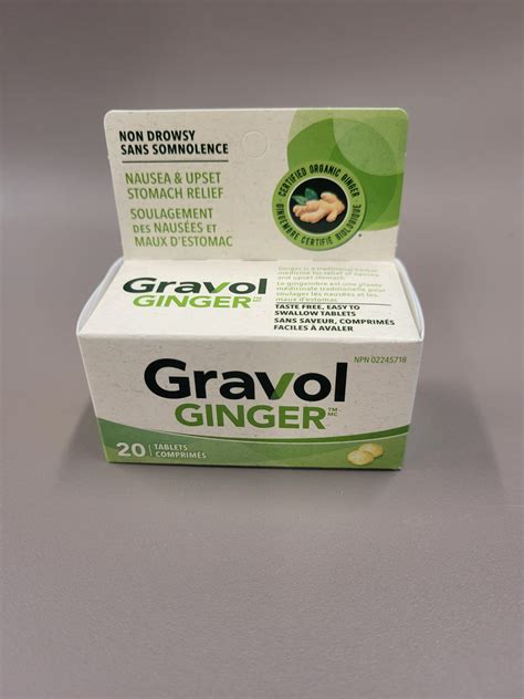 GRAVOL GINGER 20MG TABLETS | Medicine Shoppe Online