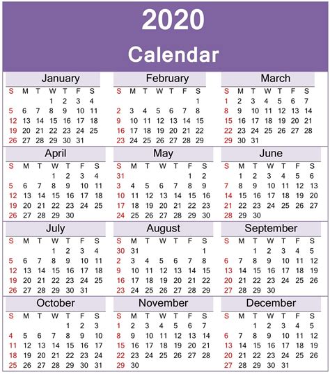 Calendar 2020 Excel Uk | Month Calendar Printable