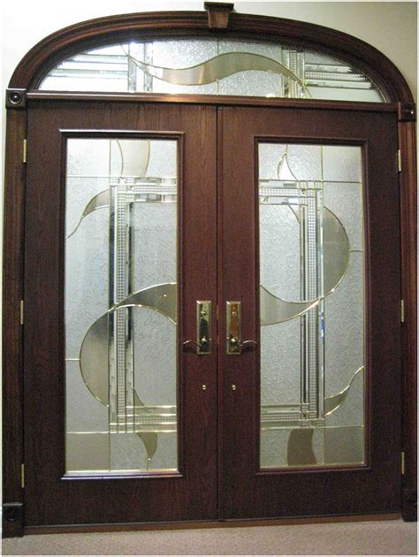 Modern Double Front Door Design With Glass | Interior Design Ideas