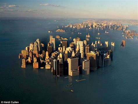 New York and London could be underwater within DECADES due to climate change | Daily Mail Online