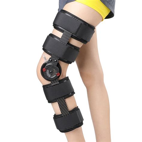 Carbon Fiber Knee Brace Support For ACL PCL MCL - OberHealth