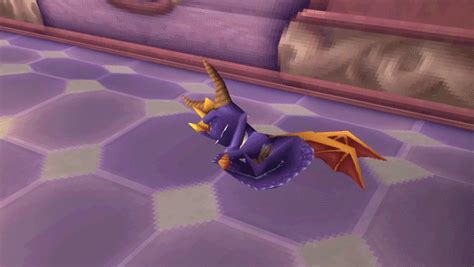 1 Million Spyro the Dragon GIFS — SLEEPY PURPLE DRAGON AWAKENS From I don’t trust...