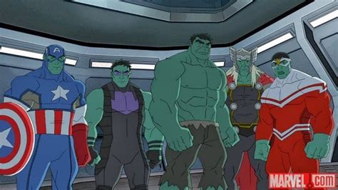 NewtCave: Review: Avengers Assemble "Hulked Out Heroes"