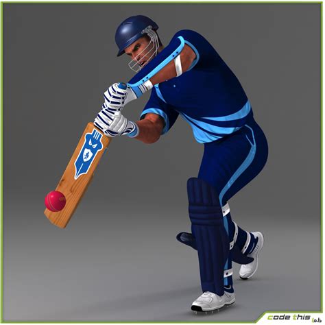 Cricket Batter CG - Code This Lab srl