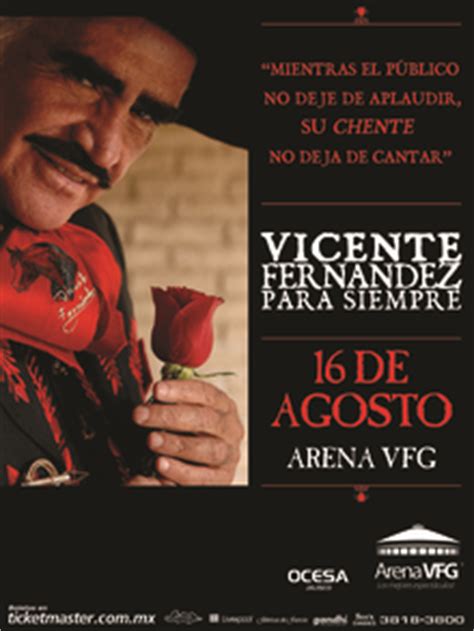 Vicente Fernández Tour Dates & Concert History – Songkick