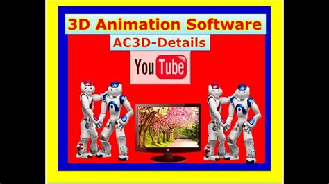 3D Animation Software For Pc 2018 | AC3D Details - YouTube
