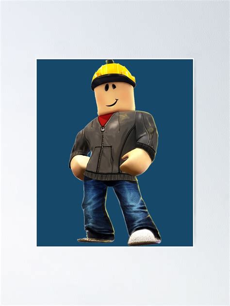 "roblox avatar builderman strong " Poster by ANITA-CASHOP | Redbubble