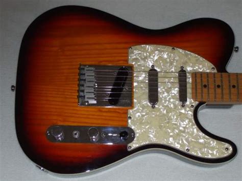 Fender Telecaster USA Deluxe Plus 1998 Antique Burst 3 GOLD LACE ...