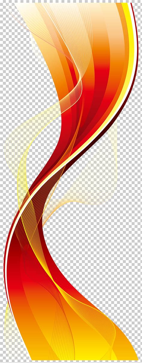 Curve Graphic design Red, Smoke curve background , red, yellow, and white PNG clipart | free ...