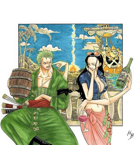 Zoro Robin fanart : r/OnePiece