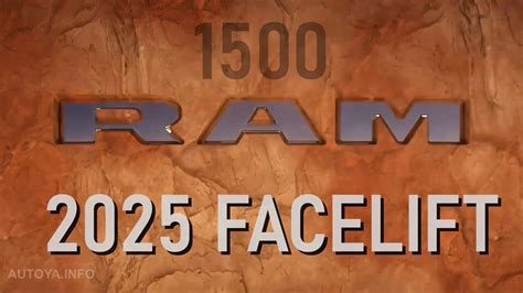 Facelifted 2025 Ram 1500 Gets an Unofficial Presentation Displaying ...