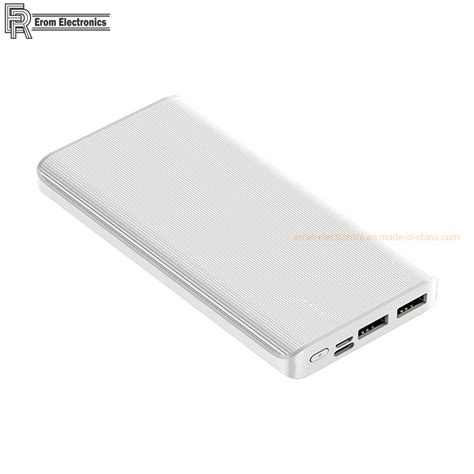 Power Indicator Light Dual USB Pd20W Power Bank 10000mAh Fast Charging Phone Battery Pack - Mini ...