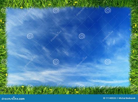 Nature frame background stock image. Image of clear, cloud - 11140533