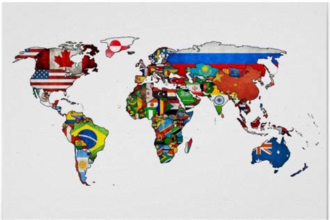 file flag map of the world 2017 png wikipedia - world map and world flag collection stock vector ...