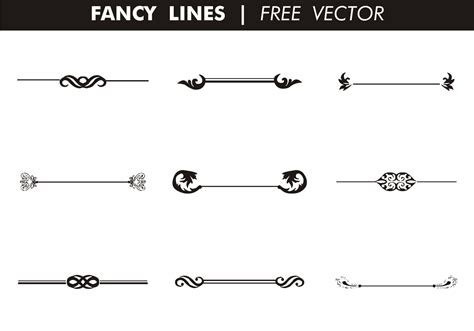 Decorative Fancy Lines Vector - Download Free Vector Art, Stock Graphics & Images