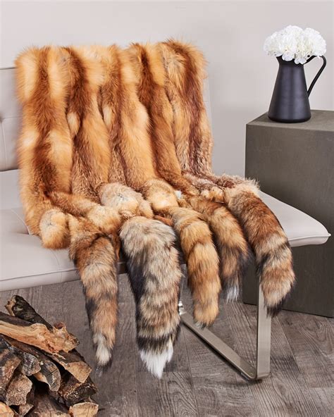 Red Fox Fur Pelt / Tanned Skins: FurSource.com