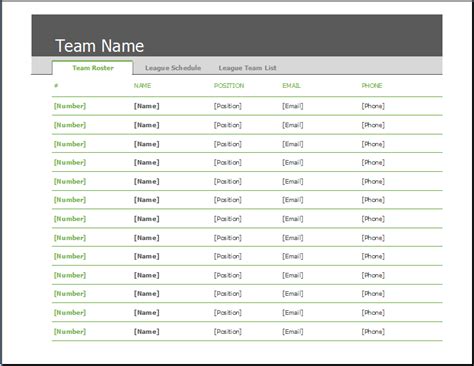 18 Work Roster Template Excel - Excel Templates - Excel Templates