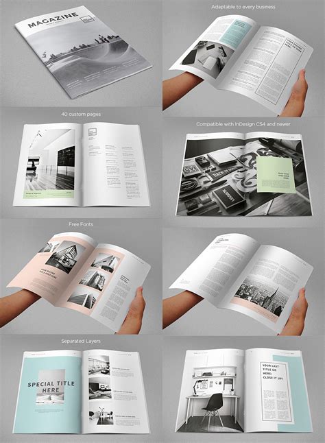 20 Magazine Templates With Creative Print Layout Designs