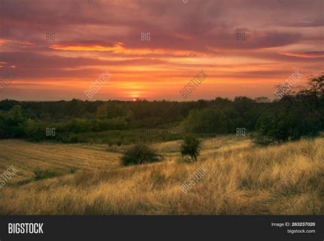 Sunset Countryside Image & Photo (Free Trial) | Bigstock