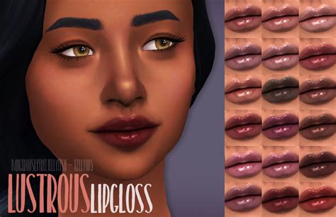 Mod The Sims - Lustrous Lipgloss