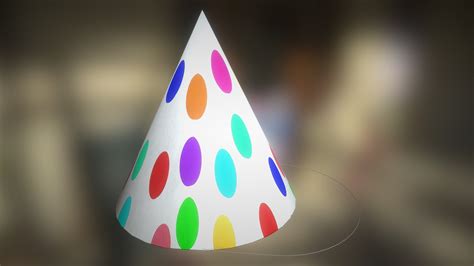 Party Hat v2 - Download Free 3D model by Glitch5970 [db1d4af] - Sketchfab