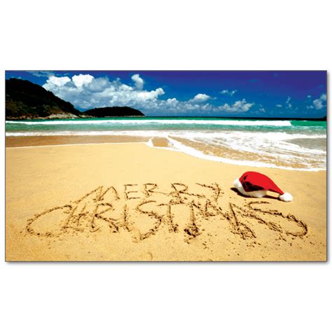 C342 - Christmas On The Beach - Australian Christmas Cards