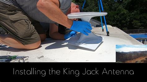 Installing The King Jack Antenna - YouTube