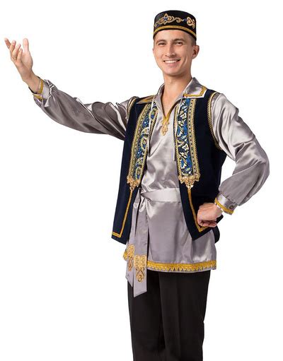 Tatar National Costume ''Kulmek'' | RusClothing.com