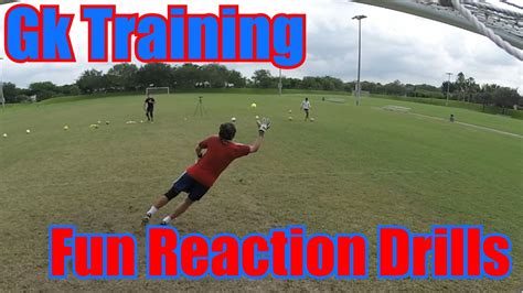 Goalkeeper Training: Fun Reaction Drills | Goalkeeper training, Soccer ...