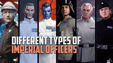 The Six Different Types of Imperial Officers - YouTube