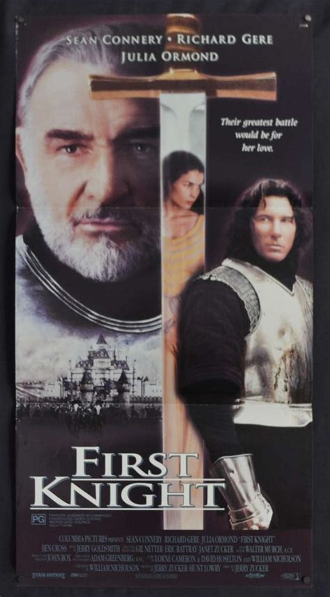 All About Movies - First Knight Movie Poster Original Daybill 1995 Sean ...