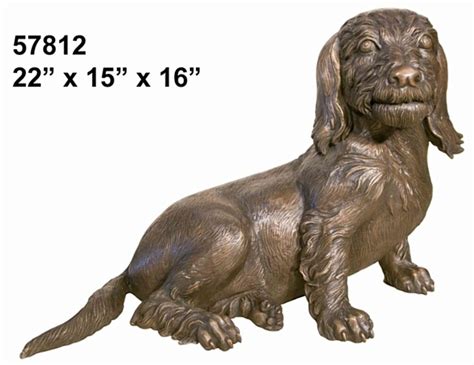 Bronze Dog Statues