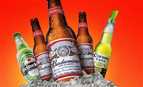 heineken, budweiser, beer Wallpaper, HD Brands 4K Wallpapers, Images and Background - Wallpapers Den