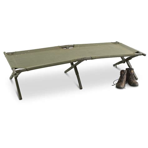 Wooden Army Cot - Army Military