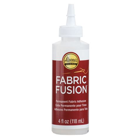 Buy Aleene's 23473 Fabric Fusion Permanent Fabric Adhesive ,Clear,4oz Online at desertcartUAE