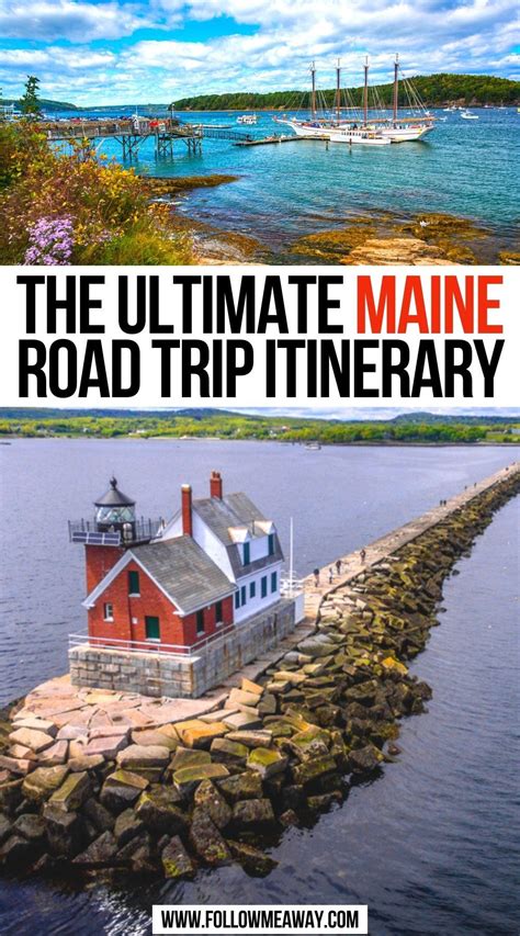 The ultimate maine road trip itinerary – Artofit