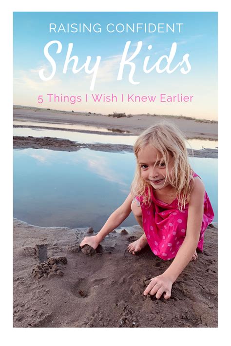 Raising Confident Shy Kids: 5 Things I Wish I Knew Earlier (With images ...