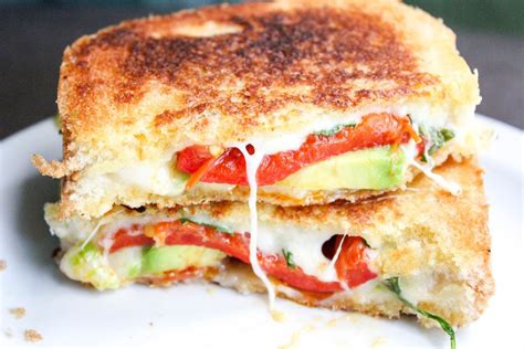 Avocado Bacon Gourmet Grilled Cheese Sandwich | Daily Dish Recipes