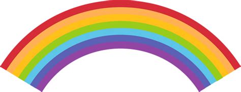 Rainbow clip art rainbow images – Clipartix