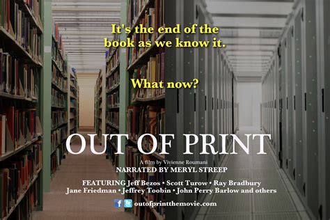 ‘Out of Print’ Doc Examines The End of Print Books and What It Portends