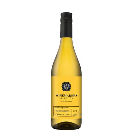 Winemakers Selection Chardonnay White Wine - 750ml, 2019 - Walmart.com ...